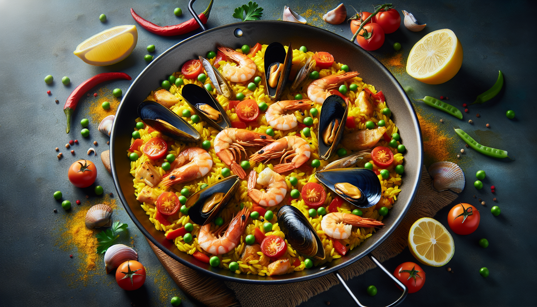 la paella